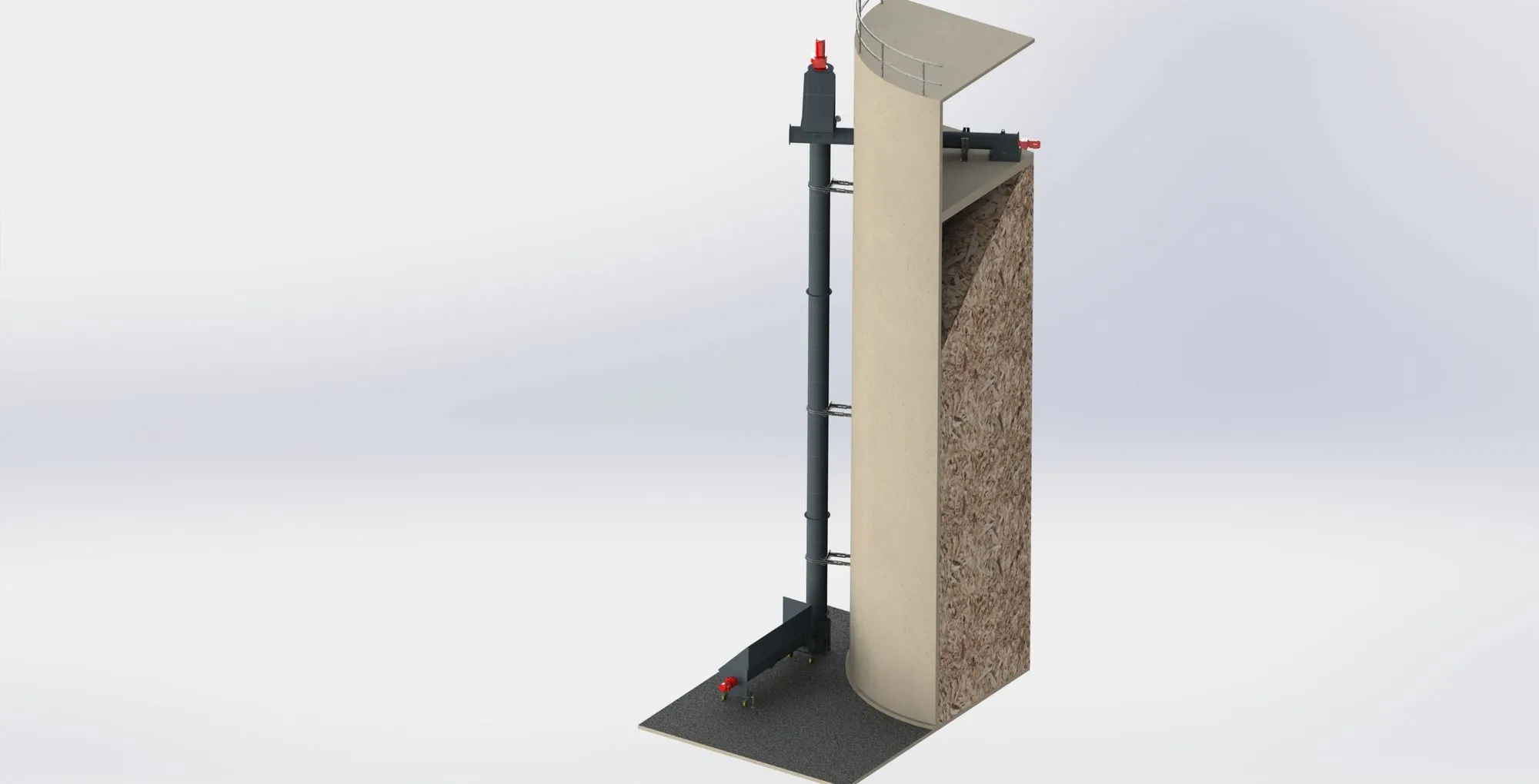 Silo filling — Wildfellner conveying system in service